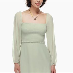 Aritzia villa mini dress